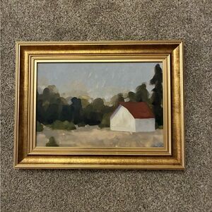 Gold Framed Landscape Art
